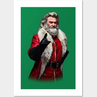 Kurt Russell Santa Posters and Art